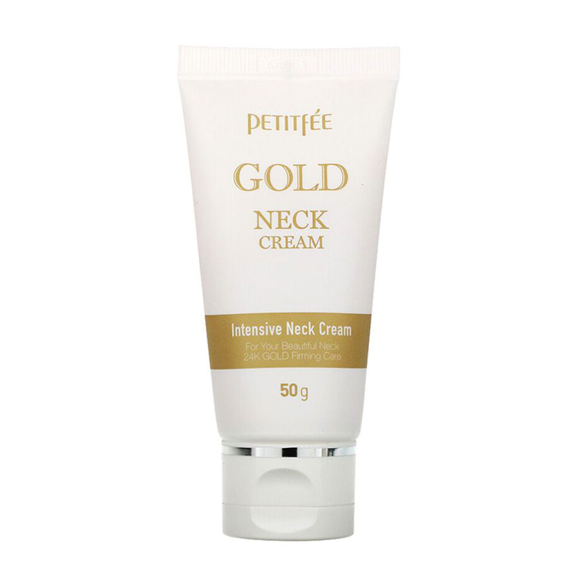 Крем для шиї та декольте Petitfee &amp; Koelf Gold Neck Cream з золотом, 50 г